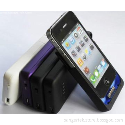 portable battery case for iphone4 battery pack